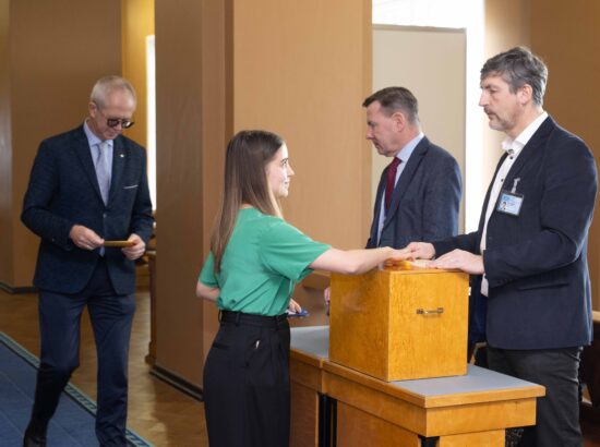 Riigikogu juhatuse korralised valimised 27. märtsil 2025