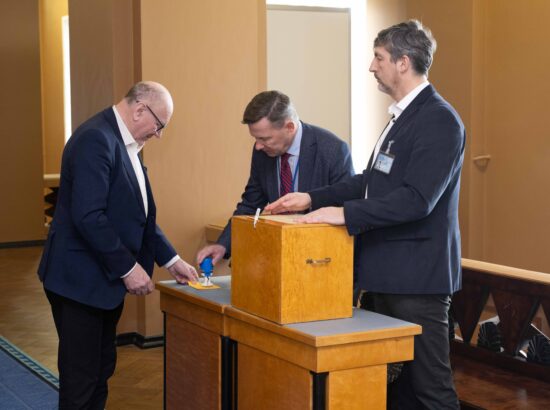 Riigikogu juhatuse korralised valimised 27. märtsil 2025