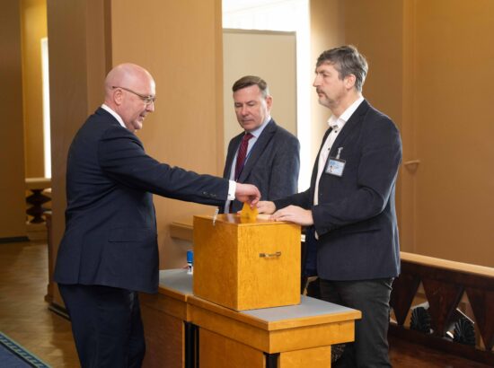 Riigikogu juhatuse korralised valimised 27. märtsil 2025