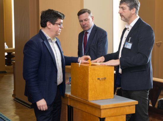 Riigikogu juhatuse korralised valimised 27. märtsil 2025