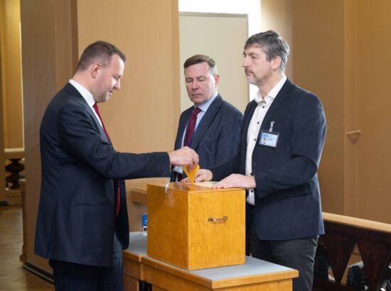 Riigikogu juhatuse korralised valimised 27. märtsil 2025