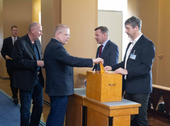 Riigikogu juhatuse korralised valimised 27. märtsil 2025