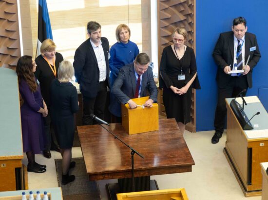 Riigikogu juhatuse korralised valimised 27. märtsil 2025