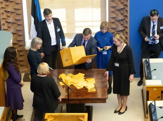 Riigikogu juhatuse korralised valimised 27. märtsil 2025