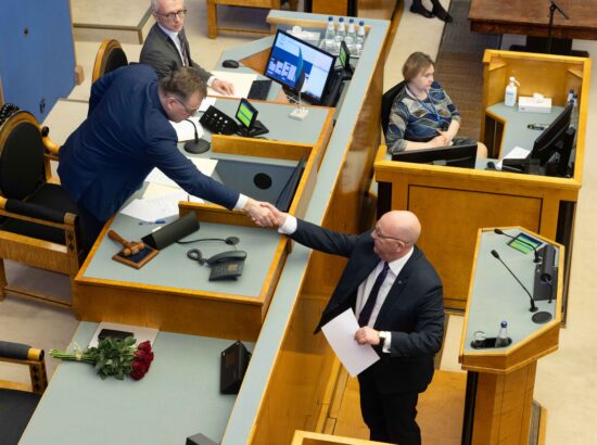 Riigikogu juhatuse korralised valimised 27. märtsil 2025