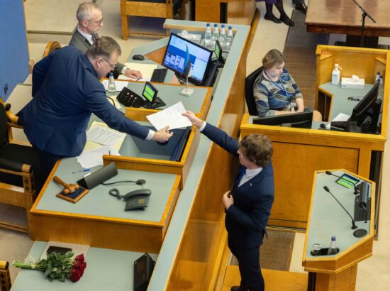 Riigikogu juhatuse korralised valimised 27. märtsil 2025