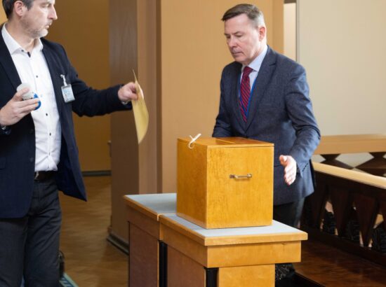 Riigikogu juhatuse korralised valimised 27. märtsil 2025