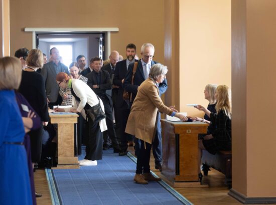 Riigikogu juhatuse korralised valimised 27. märtsil 2025