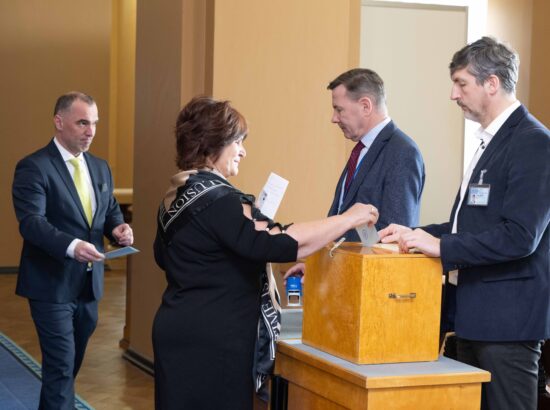Riigikogu juhatuse korralised valimised 27. märtsil 2025