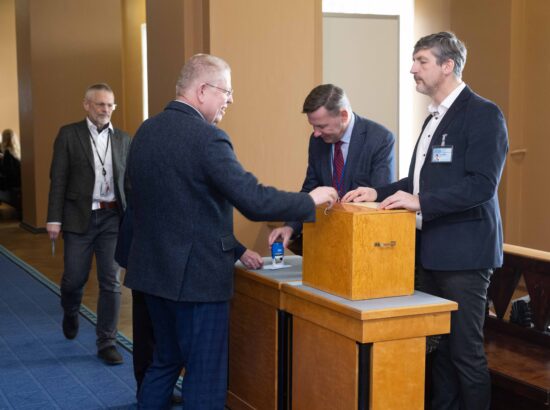 Riigikogu juhatuse korralised valimised 27. märtsil 2025