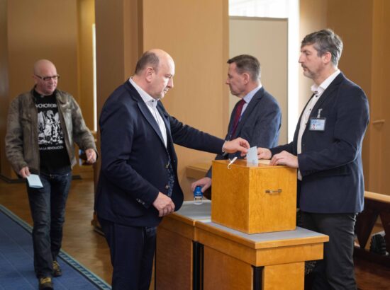 Riigikogu juhatuse korralised valimised 27. märtsil 2025