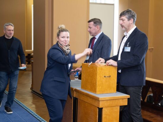 Riigikogu juhatuse korralised valimised 27. märtsil 2025