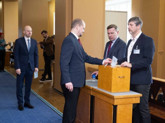 Riigikogu juhatuse korralised valimised 27. märtsil 2025