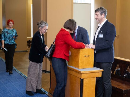 Riigikogu juhatuse korralised valimised 27. märtsil 2025