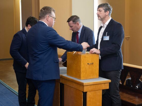Riigikogu juhatuse korralised valimised 27. märtsil 2025