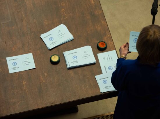 Riigikogu juhatuse korralised valimised 27. märtsil 2025