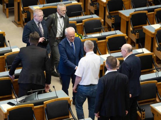 Riigikogu juhatuse korralised valimised 27. märtsil 2025
