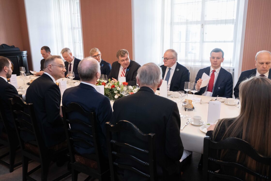 Kohtumine Poola presidendi Andrzej Dudaga