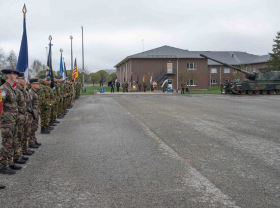 Riigikogu esimees Lauri Hussar osales langenud kaitseväelaste mälestustseremoonial Tapa linnakus.