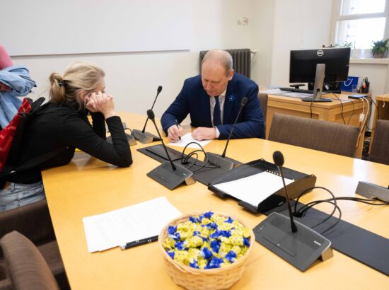 Riigikogu lahtiste uste päev.