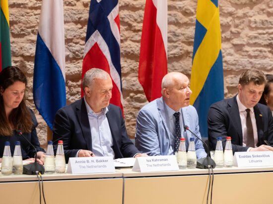 Põhja- ja Läänemeremaade parlamentide kaitsekomisjonide juhtide julgeoleku ja riigikaitse foorum.