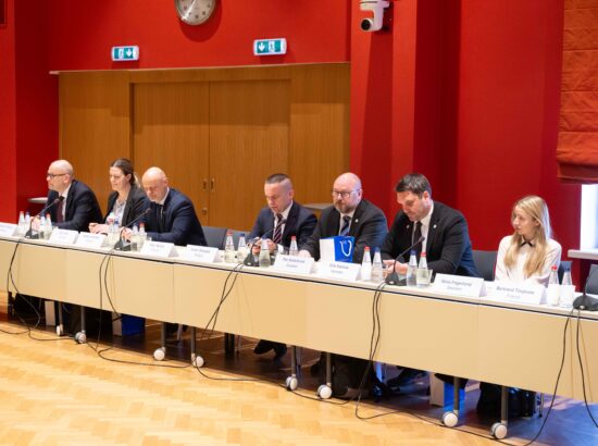 Põhja- ja Läänemeremaade parlamentide kaitsekomisjonide juhtide julgeoleku ja riigikaitse foorum.