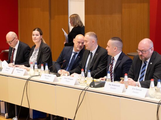 Põhja- ja Läänemeremaade parlamentide kaitsekomisjonide juhtide julgeoleku ja riigikaitse foorum.