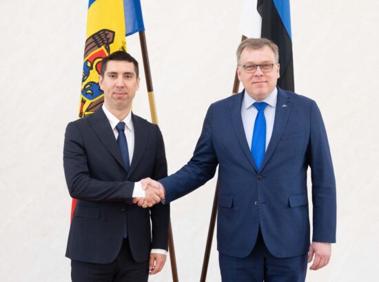Moldova välisministri Mihai Popșoi kohtumised Riigikogus