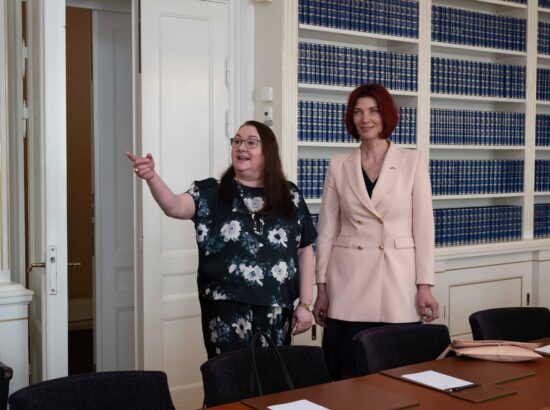 Riigikogu esimees Lauri Hussar  ESTO 2025 pidulikul avamisel Stockholmis
