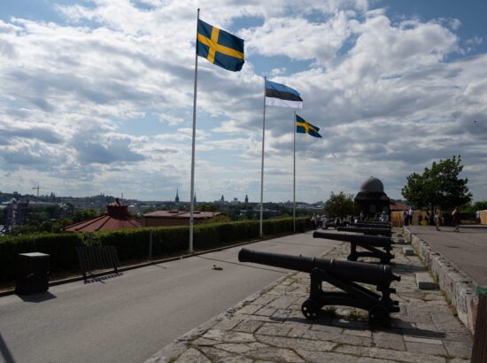 Riigikogu esimees Lauri Hussar  ESTO 2025 pidulikul avamisel Stockholmis