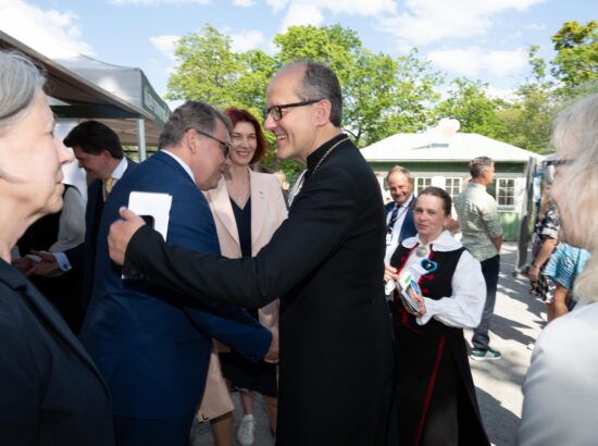 Riigikogu esimees Lauri Hussar  ESTO 2025 pidulikul avamisel Stockholmis