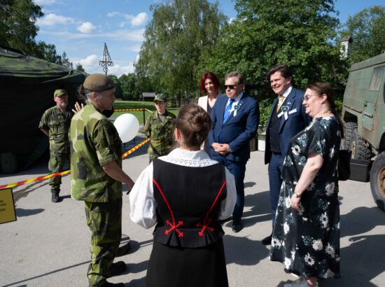 Riigikogu esimees Lauri Hussar  ESTO 2025 pidulikul avamisel Stockholmis