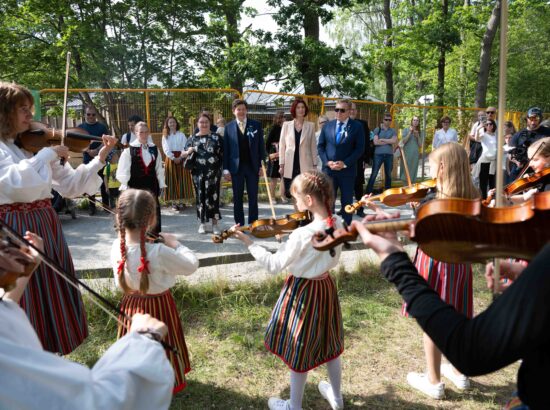Riigikogu esimees Lauri Hussar  ESTO 2025 pidulikul avamisel Stockholmis