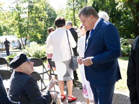 Mälestustseremoonia 20. augusti kivi juures 20.08.2025