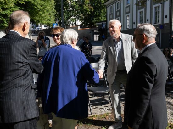 Mälestustseremoonia 20. augusti kivi juures 20.08.2025