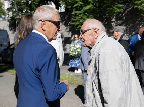 Mälestustseremoonia 20. augusti kivi juures 20.08.2025