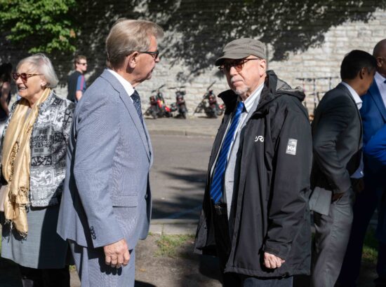 Mälestustseremoonia 20. augusti kivi juures 20.08.2025