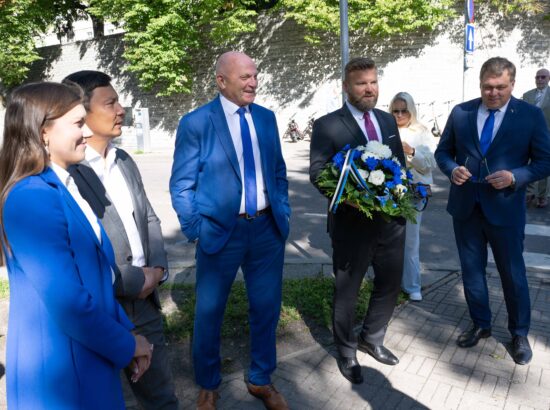 Mälestustseremoonia 20. augusti kivi juures 20.08.2025