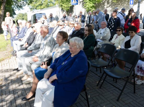 Mälestustseremoonia 20. augusti kivi juures 20.08.2025