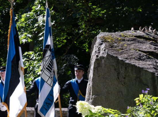 Mälestustseremoonia 20. augusti kivi juures 20.08.2025