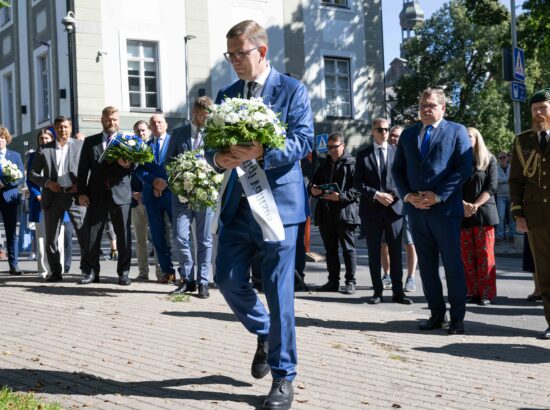 Mälestustseremoonia 20. augusti kivi juures 20.08.2025
