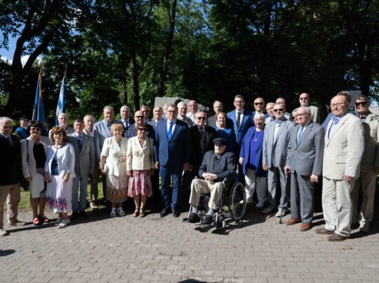 Mälestustseremoonia 20. augusti kivi juures 20.08.2025