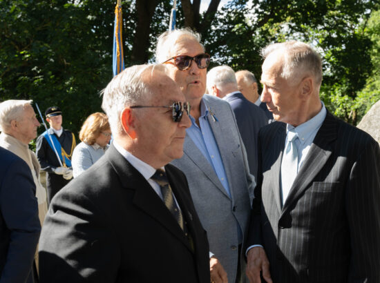 Mälestustseremoonia 20. augusti kivi juures 20.08.2025