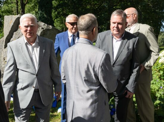 Mälestustseremoonia 20. augusti kivi juures 20.08.2025