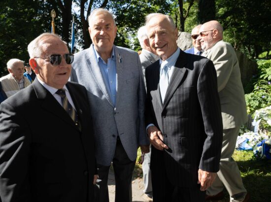 Mälestustseremoonia 20. augusti kivi juures 20.08.2025