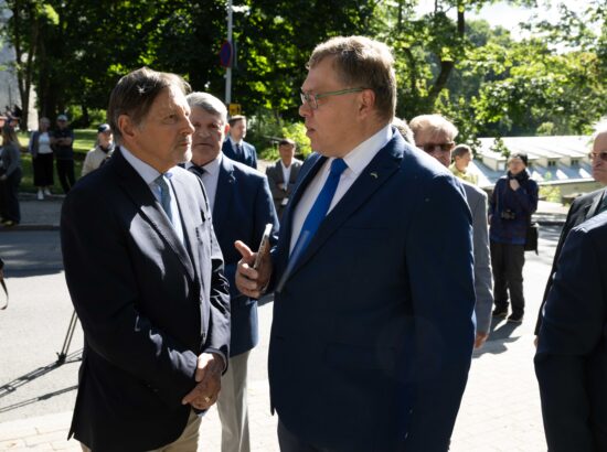 Mälestustseremoonia 20. augusti kivi juures 20.08.2025