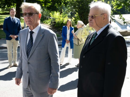 Mälestustseremoonia 20. augusti kivi juures 20.08.2025
