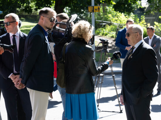 Mälestustseremoonia 20. augusti kivi juures 20.08.2025