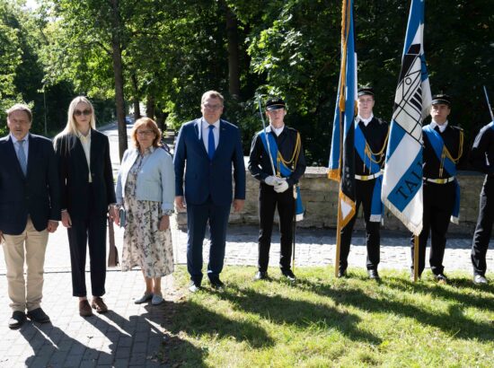 Mälestustseremoonia 20. augusti kivi juures 20.08.2025