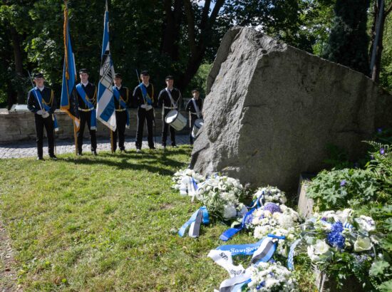 Mälestustseremoonia 20. augusti kivi juures 20.08.2025